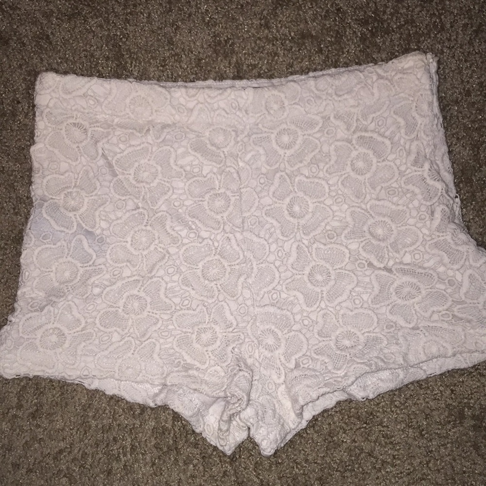 High waisted shorts